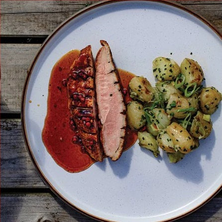 Spiced Duck with Orange Sauce Recipe