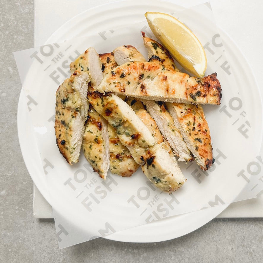 Marinated Butterfly Chicken Breasts