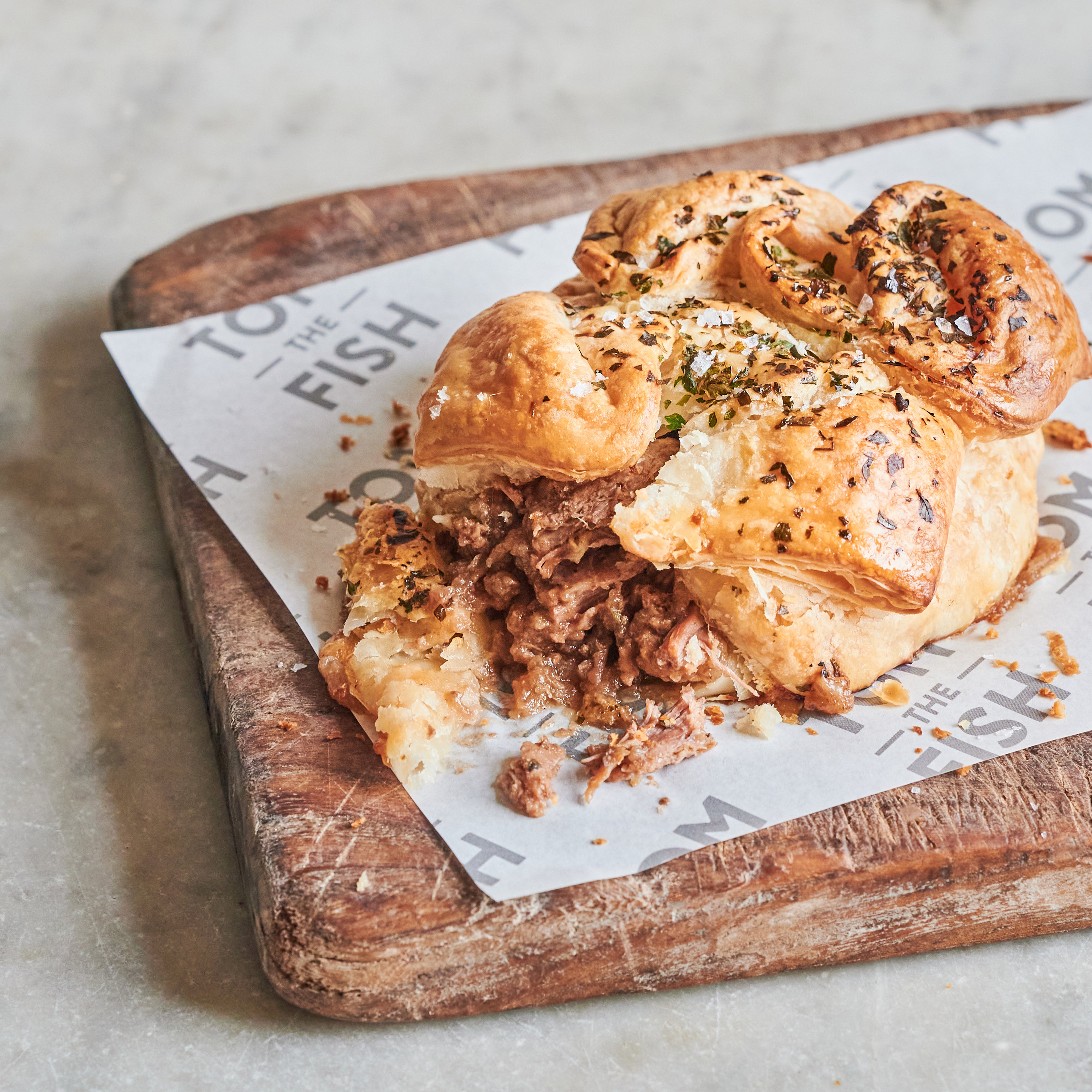 En Croute Varieties (Tom's Pies)