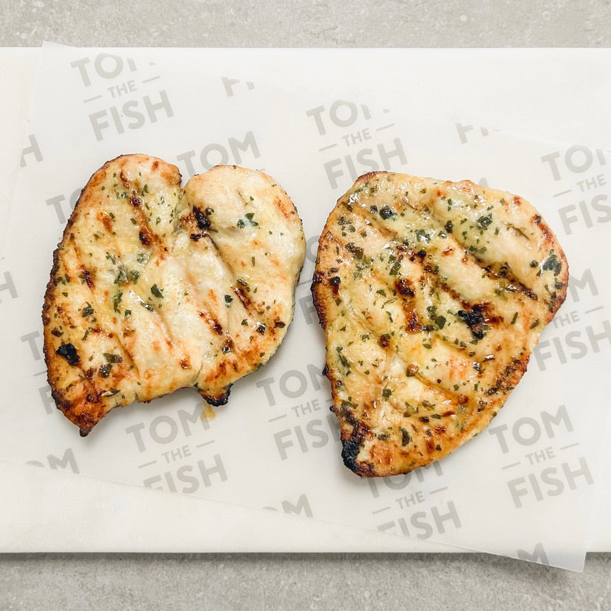 Marinated Butterfly Chicken Breasts