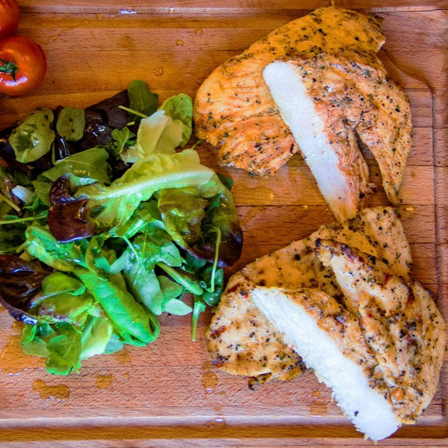 Marinated Butterfly Chicken Breasts