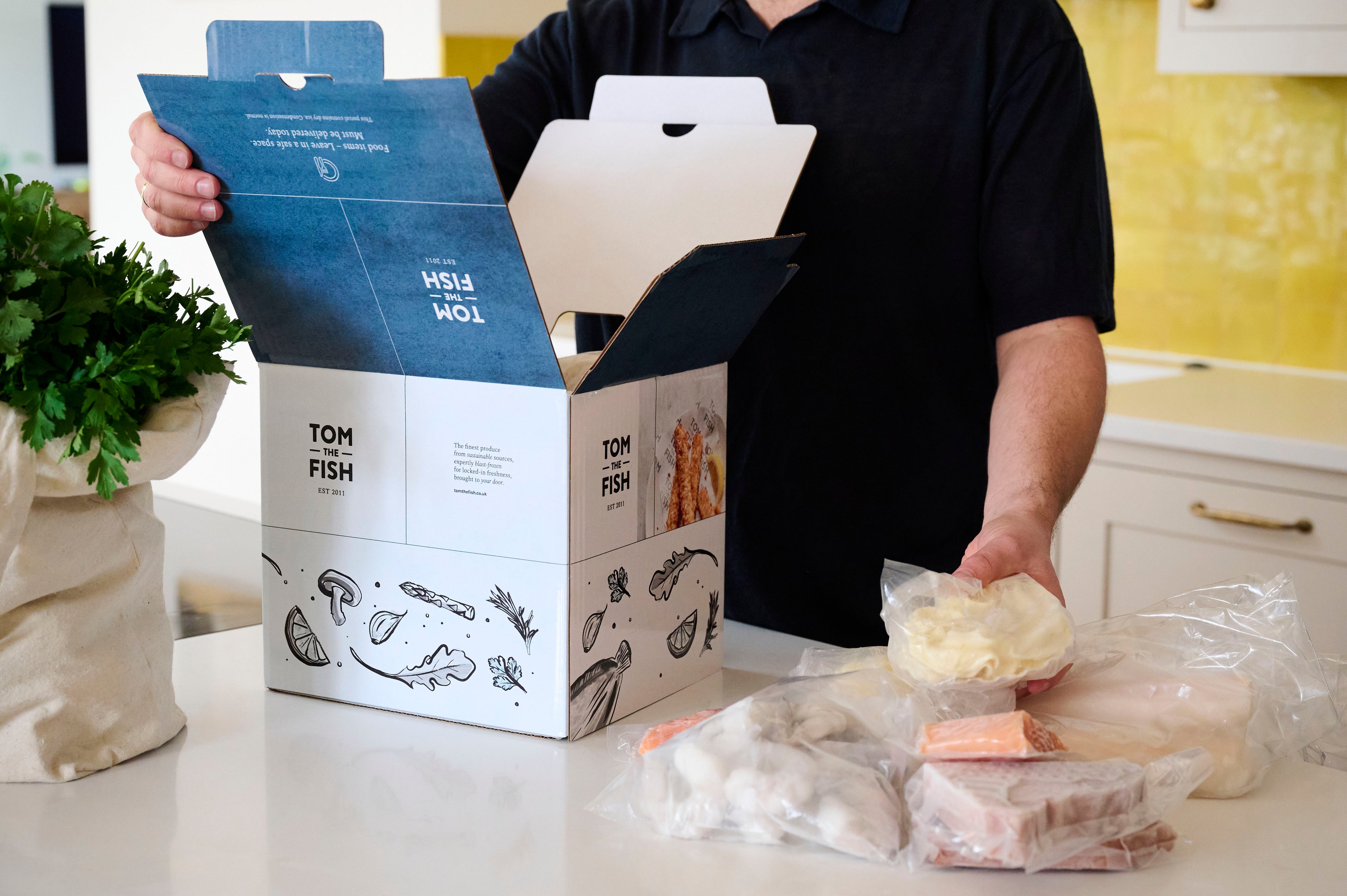 best fish delivery boxes 'From Jersey with Love' Ocean Box Save 10% with subscription. Best Seafood Delivery Services for