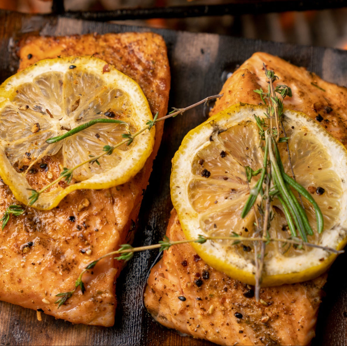 Marinated Salmon Fillets
