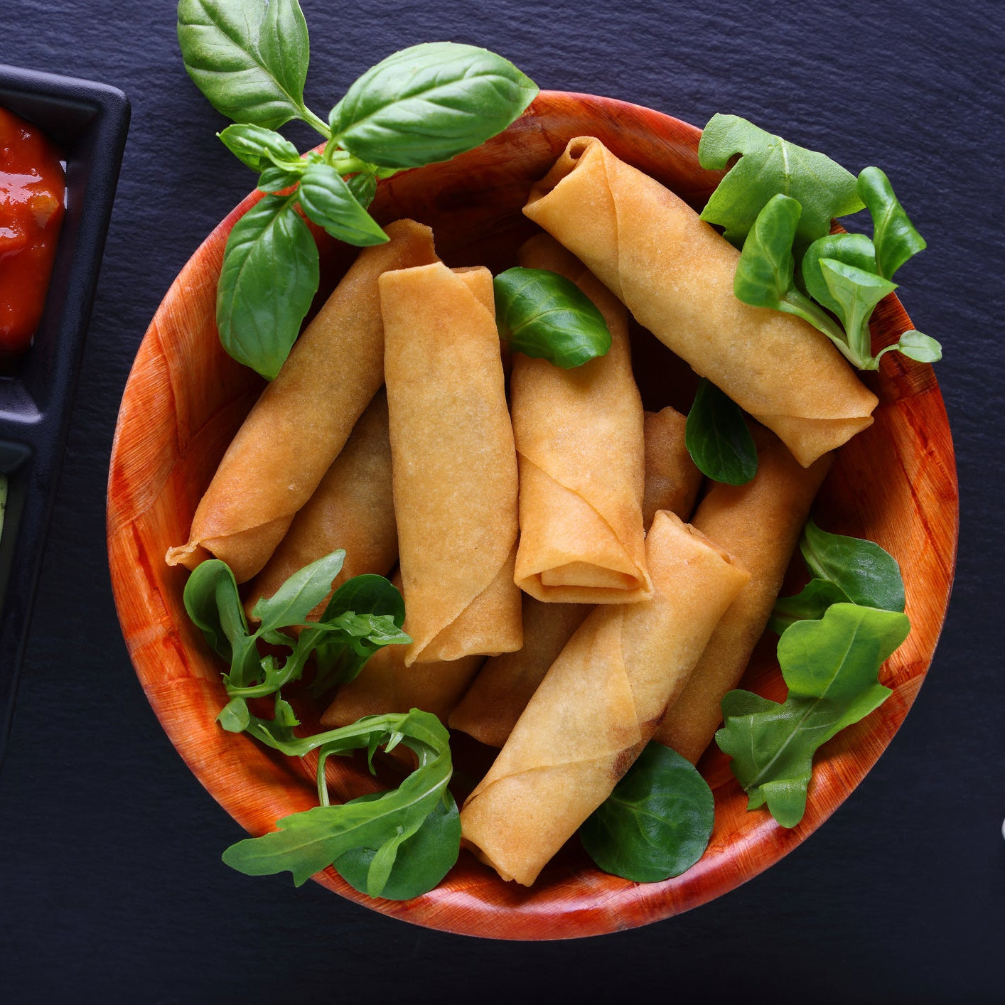 Crispy Duck Spring Rolls