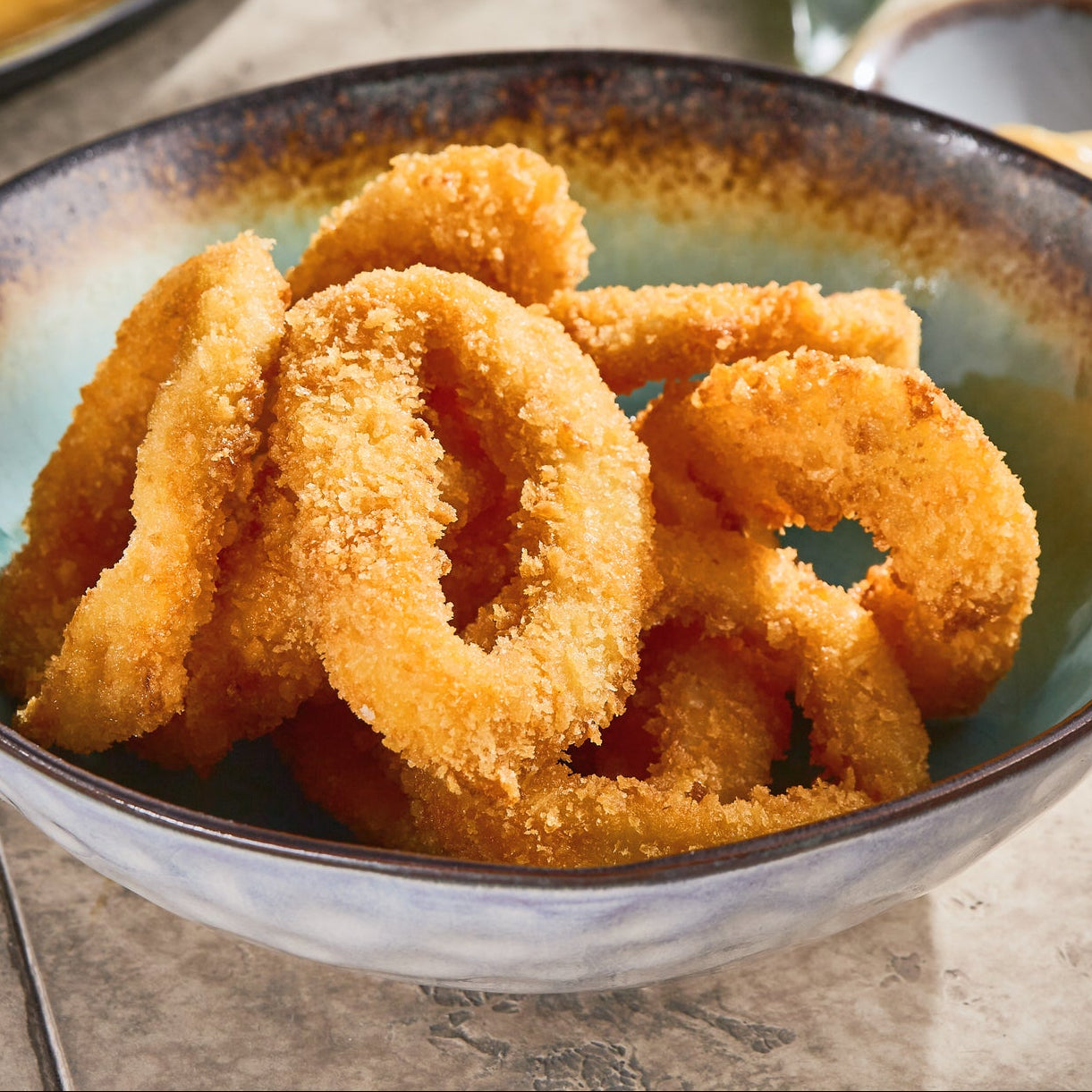 Panko Coated Squid Rings