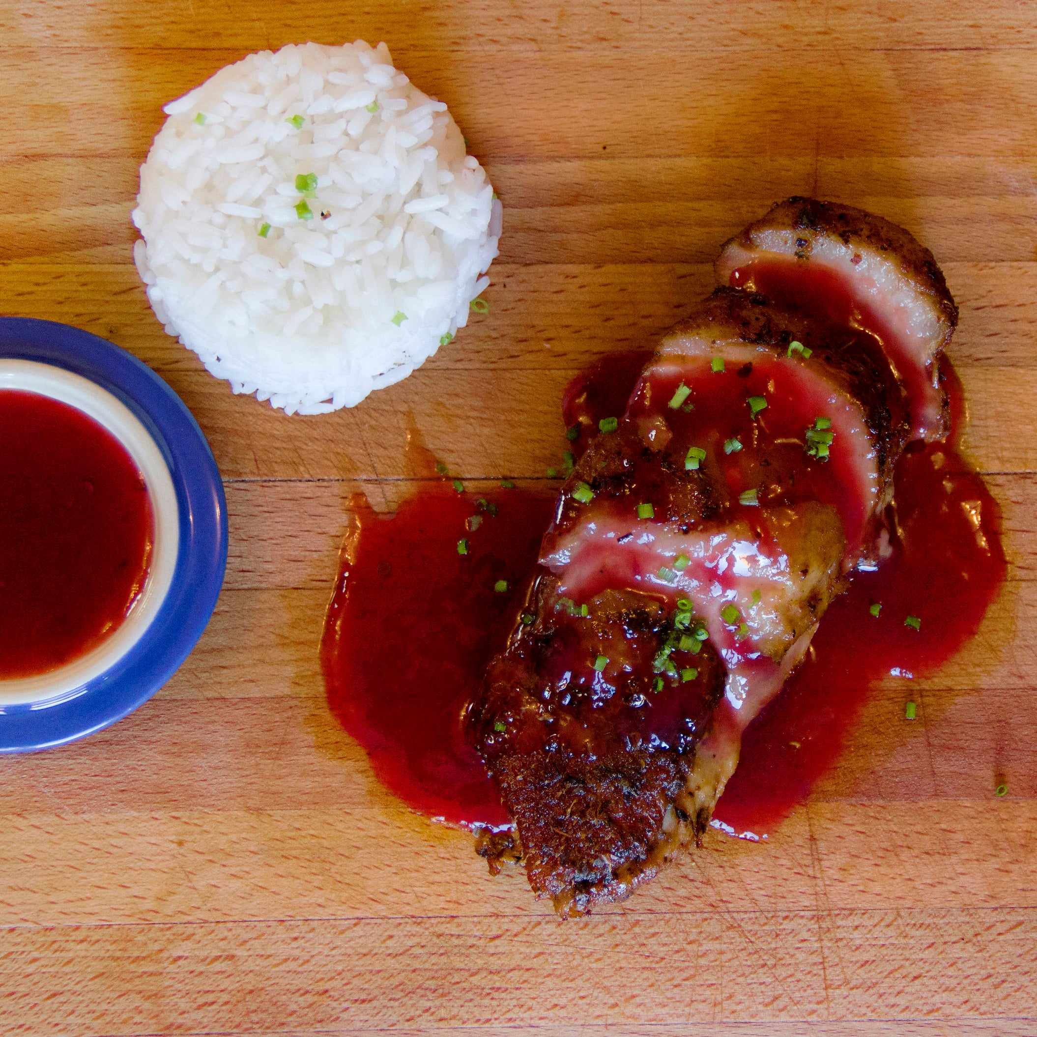 Duck Breasts in Marinades