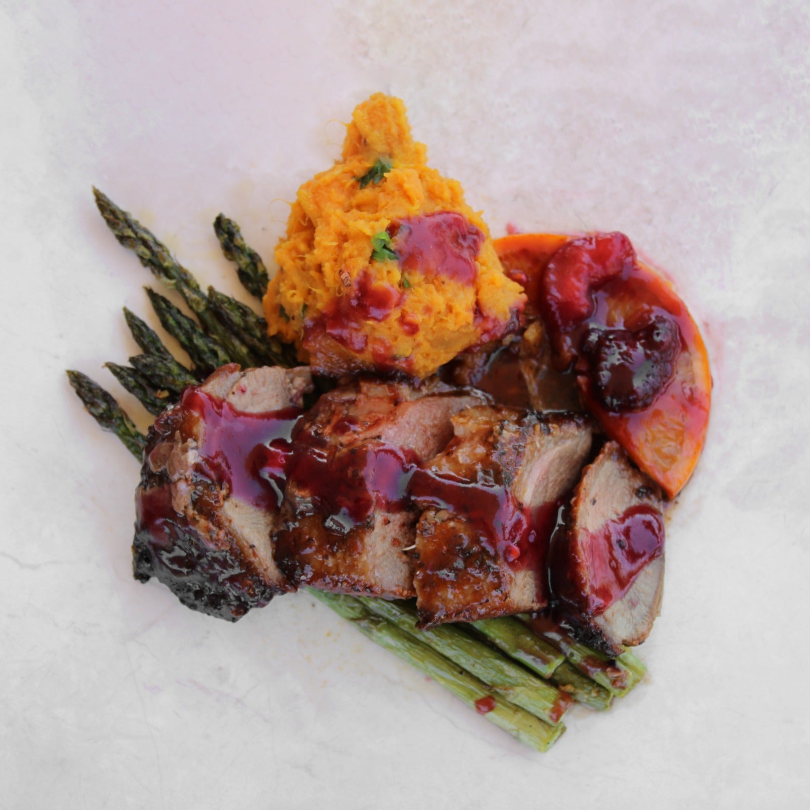 Duck Breasts in Marinades