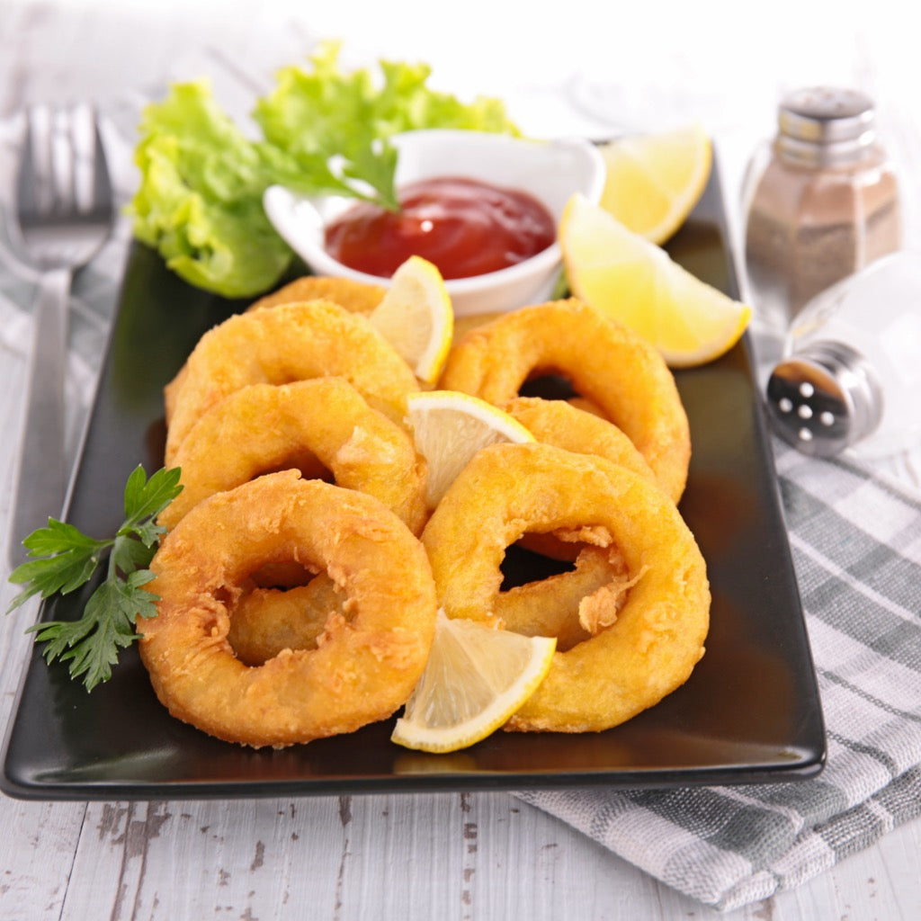 Panko Coated Squid Rings